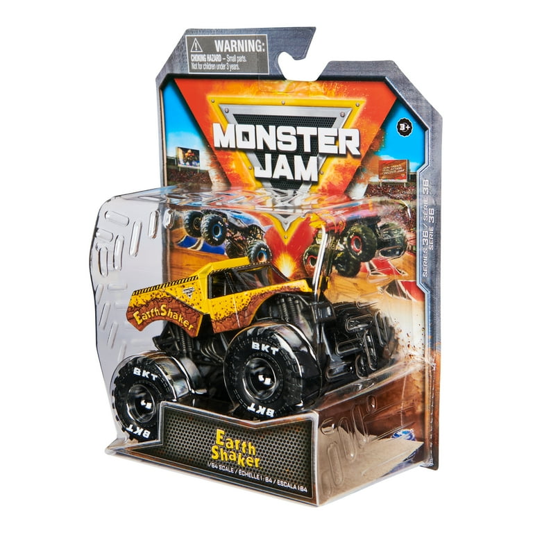 Monster Jam, Official Earth Shaker Monster Truck, Die-Cast Monster Jam, Official Earth Shaker Monster Truck, Die-Cast