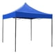 thumbnail image 1 of Carpa Toldo Plegable Reforzado 2x2 Lona Impermeable Acero Inoxidable Lona Azul, 1 of 8