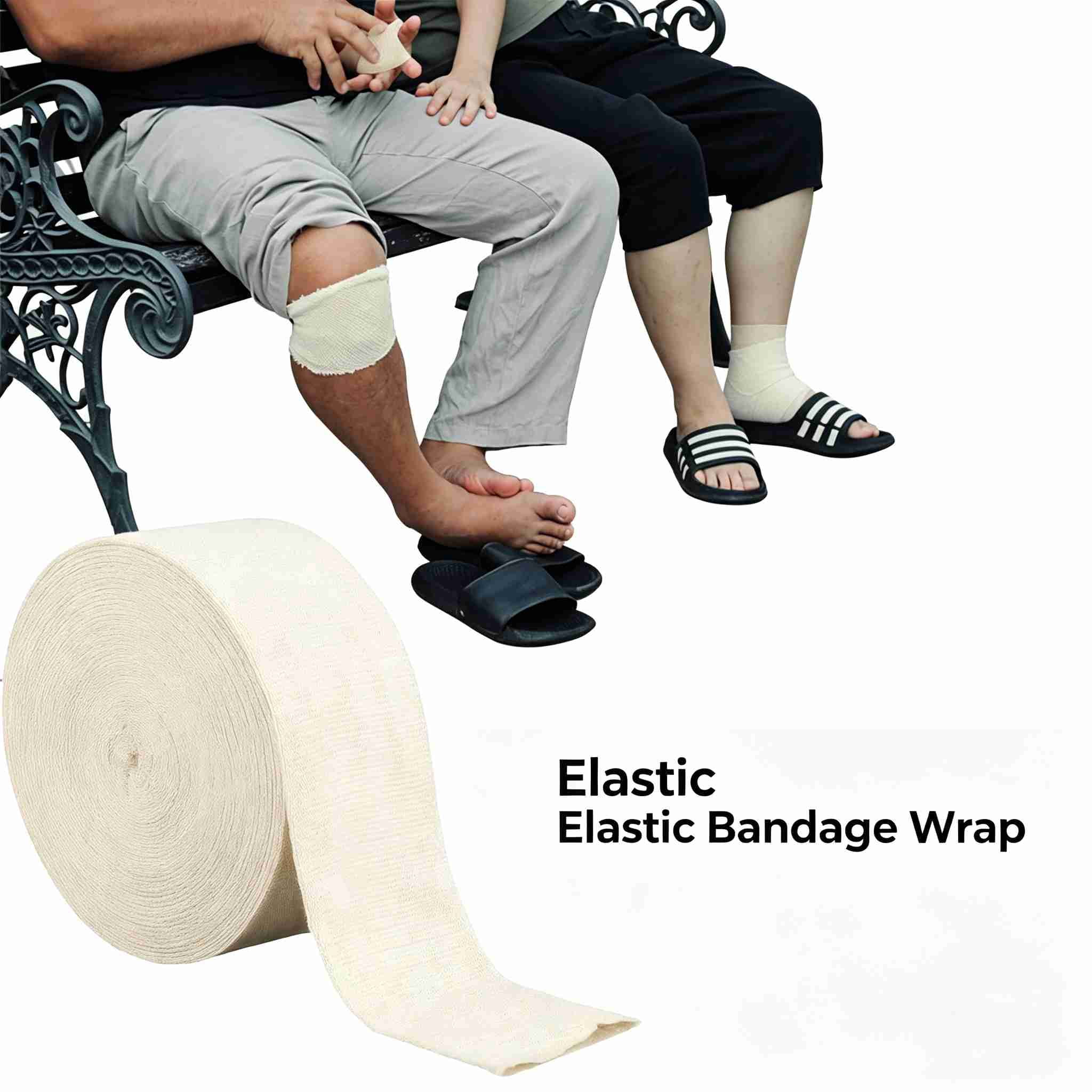 Cotton Tubular Stockinette Gauze Roll Tubular Arm Stocking Elastic Leg Stockinette Tubing Compression Tube Sleeve Bandage for Cast Plaster Comfort Wear Sweat Absorbent(2 Rolls, 2 inch x 11 Yard)
