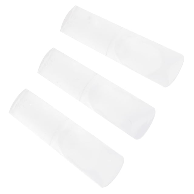 Mini Saxophone Reeds, Durable Alto Saxophone Reed Portable Easy To Clean Wear Resistant For Alto Saxophone For Family For Adult Wood,Red,White,Transparent