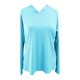 thumbnail image 4 of Camiseta informal con capucha para mujer - Top de manga larga para primavera/otoño - Protección solar UPF 50+, cintura ajustada, 4 of 4