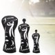 thumbnail image 3 of Funda para palos de golf kusrkot Equipo de golfista PU Cuero Negro, 3 of 7