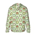 thumbnail image 3 of Daiia Cute Chubby Frog UPF 50+ Sun Protection Hoodie Jacket Lightweight Long Sleeve Sun Shirt for Women Men with Pocket Hiking Outdoor-Large, 3 of 9