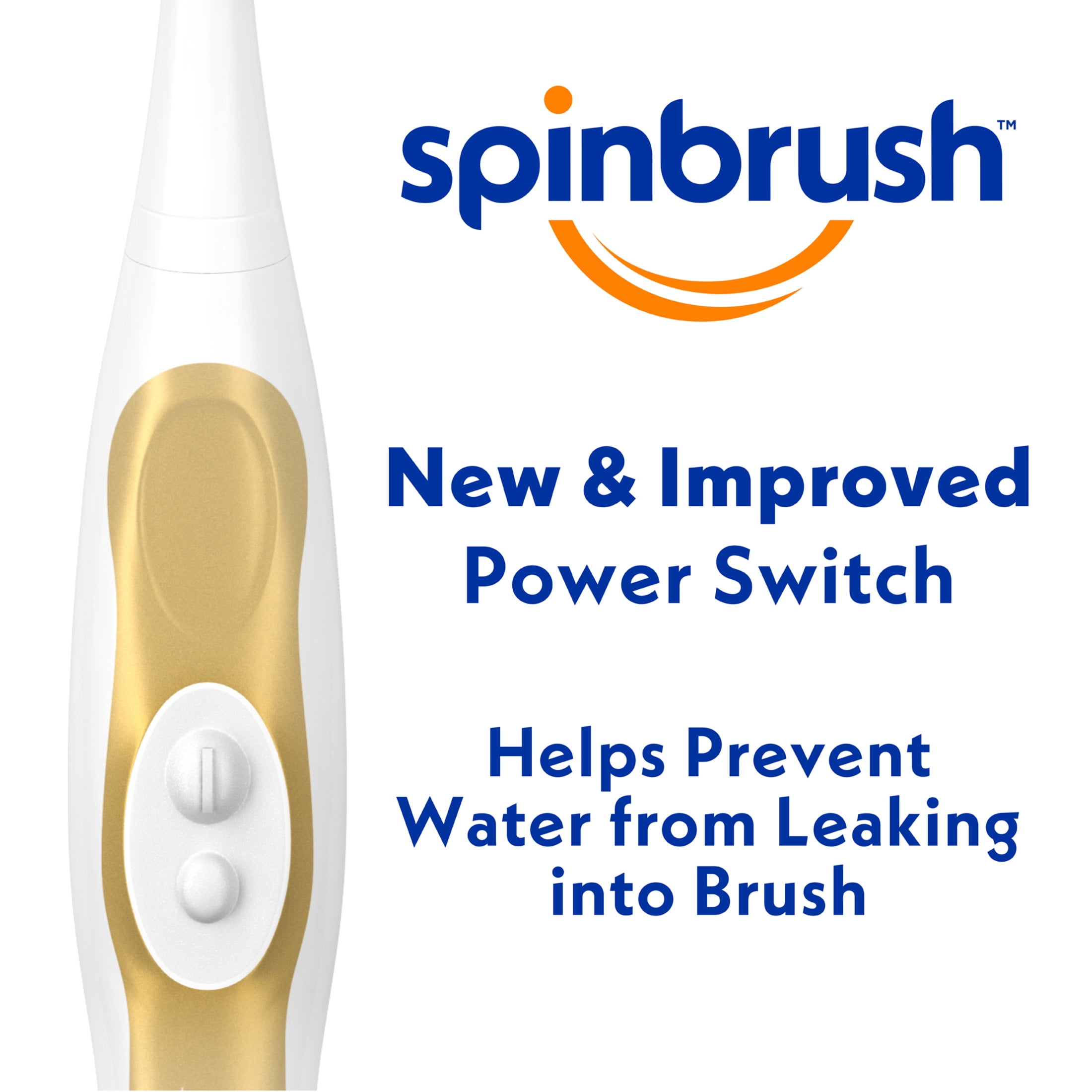 Spinbrush PRO CLEAN Battery Powered Toothbrush for Adults, Soft Bristles, Color May Vary