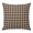 Espresso, Mocha, Chocolate, Umber, variant on Throw Pillow Covers 16x16 Inch, Khaki Gingham Decorative Pillow Cases for Couch Sofa Bed, Farmhouse Buffalo Plaid Checkered Cotton Linen Square Home Decor Pillowcases with Hidden Zipper