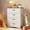 White and Black, variant on Wooden Chest of Drawers for Bedroom, Noelse Small 4 Drawer Dresser Bedroom Storage Cabinets with Drawers for Categorized Storage, White and Black