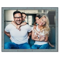 16.5x11.7 Frame Blue Picture A3 Frame - Complete Modern Photo Frame Includes UV Acrylic Shatter