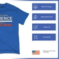 thumbnail image 4 of Tee Hunt Find Your Patience Before I Lose Mine Funny T-Shirt Sarcasm Men's Tee, Blue, 3X-Large, 4 of 5