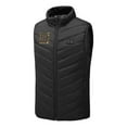 thumbnail image 4 of Heated Vest for Unisex Men Women Heated Gilet USB Charging Electric Heated Body Warmer with 3 Adjustable Temperature Black XXXL, 4 of 5