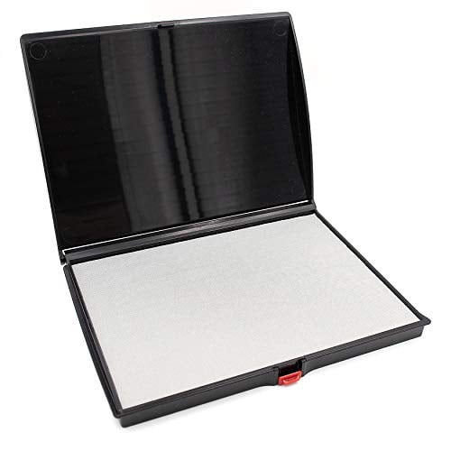 Extra Large Premium Dry (No Ink) Stamp Pad 5" by 7" Quality Felt