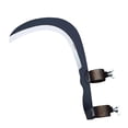 thumbnail image 2 of Weeding Sickle,Steel Grass Sickle,Manganese Steel Blade/Hardwood Handle Hand held Serrated Grass Hook Cutter - Great for Removing Unwanted Vines and Weeds, 2 of 6