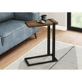 thumbnail image 6 of Accent Table C-shaped End Side Snack Living Room Bedroom Metal Brown, 6 of 12