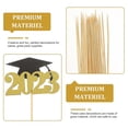 thumbnail image 4 of 24pcs Graduation Cupcake Toppers Law Major Graduation Cake Decors 2023 Graduation Cake Decoration, 4 of 4