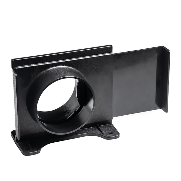 POWERTEC 1PK 4 Inch Wall Mounting Blast Gate with Bracket for Dust Collector, Dust Collection Fitting, 70357