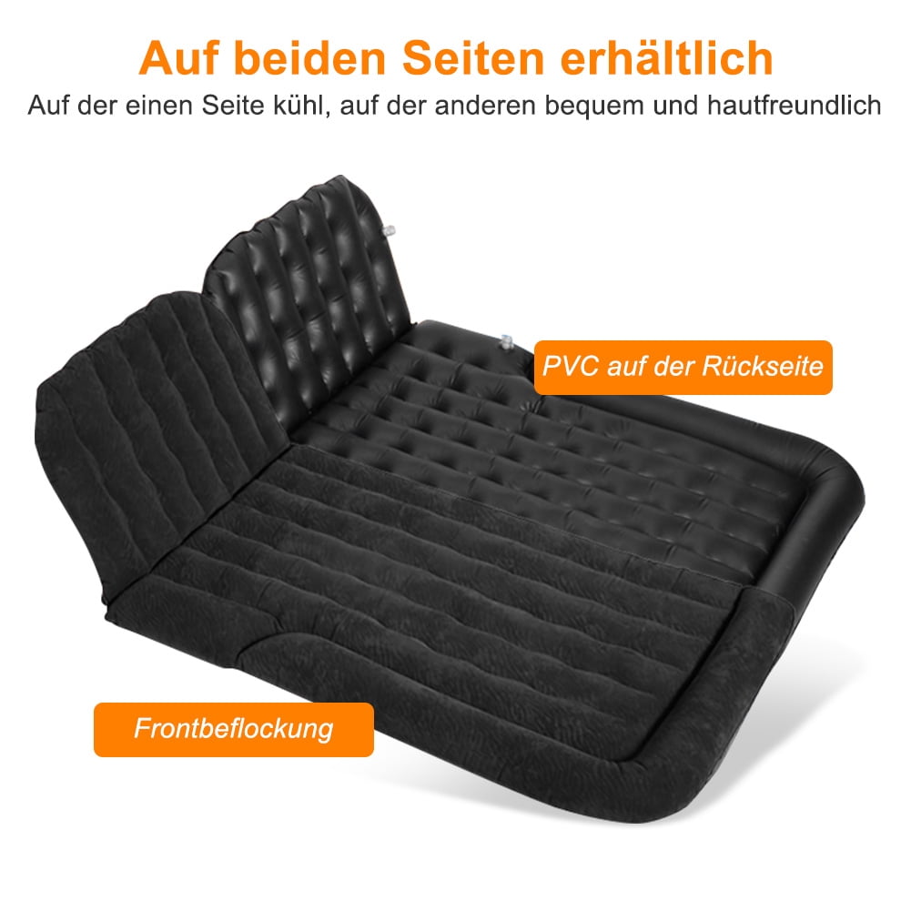 Zerodis 2In1 Multifunction Inflatable Travel Air Mattress with Pump