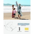 thumbnail image 7 of OutdoorMaster Pop Up Beach Umbrella, Portable Umbrella Shelter, Beach Shade Sun Canopy with UPF 50+ UV Protection, Extendable Floor with Carrying Bag, 7 of 7