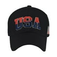 thumbnail image 5 of Embroidered Baseball Cap Unisex Adjustable Patriotic Summer Hat, 5 of 6