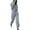 DT-Gray, variant on DailyTrove Women's Oversized Long Sleeve Tracksuit - Solid Color, Loose Fit, Casual Daily & Lounge Wear,Dark Gray