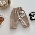 thumbnail image 2 of Boys' Denim Jogger Pants Relaxed Fit Jogger Jeans with Pockets Stretchy Sweatpants Fashionable Summer Clothing for Kids Pants, 2 of 4