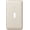 Almond, variant on Amerelle 1-Gang Stamped Steel Toggle Switch Wall Plate, White 935TW
