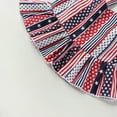 thumbnail image 7 of LNMQLPDBS Girls' Clothing Sets Independence Day Suits Red White and Blue Star Striped Printed Sleeveless Halter Tops + Denim Shorts 2pcs Outfits 2t Girl Clothes for 4thof July Summer Set, 7 of 7