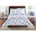 thumbnail image 3 of Mainstays Seashell 6 pc Bed in a Bag Set with Sheets, Twin, White, 3 of 6
