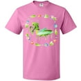 thumbnail image 3 of Inktastic Praying Mantis with Flowers and Leaves T-Shirt, 3 of 5