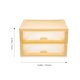 thumbnail image 2 of unbranded Caja Organizadora De Plástico Con Cajones Para Almacenamiento De Escritorio Práctico, 2 of 7
