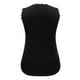 thumbnail image 5 of Camiseta sin mangas con cuello en V y encaje para mujer: poliéster, botones en la espalda, bordado floral, informal para el verano, 5 of 6
