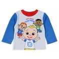 thumbnail image 2 of CoComelon Toddler Boys' Let's Play Long Sleeve Pajama Shirt Pants Set, 2 of 7