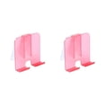 thumbnail image 2 of Soporte para teléfono Advancent Estante de baño Autoadhesivo Rosa 2Conjunto, 2 of 6