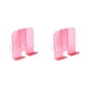 thumbnail image 3 of Bearachild Soporte para teléfono Estante de baño Soporte perezoso Tamaño compacto Instalación práctica Rosa 2piezas, 3 of 6