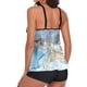 thumbnail image 3 of MKLEKYY Trajes De Baño Tankini De Dos Piezas Para Mujer, Con Pantalones Cortos Y Cuello En U, Trajes De Baño De 2 Piezas, 3 of 4