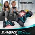 thumbnail image 7 of Tecnock Remote Control Car, 2.4GHz RC Cars with USB-C Easy Charging, 4WD Double Sided 360° Rotates and Flips RC Stunt Car, Toys Gift for Boys and Girls Ages 6-8, 8-12, 7 of 7
