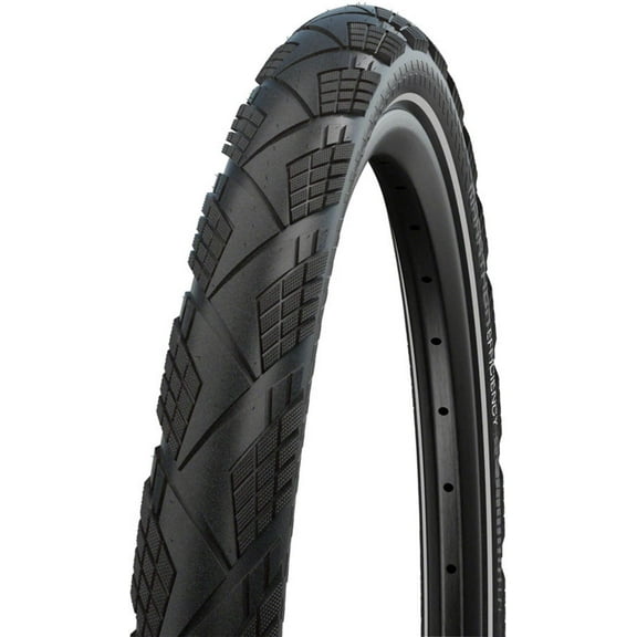 Schwalbe Marathon Efficiency Tire - 700 x 35, Clincher, Folding, Black/Reflective, Evolution Line, Super Race, V-Guard,