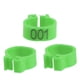 thumbnail image 1 of Anillos Para Patas 100PCS/Bolsa 8MM 001-100 Letra De Plástico Numerada, 1 of 8