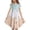 Multicolour, variant on Girl Casual Dress , Easter Dresses Girls,Girls Summer Casual Dress With Ice Print Flowy Sleeveless Design For Play Party And Outdoor Activities