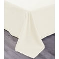 thumbnail image 3 of Mutlu Home Goods Rayon Made From Bamboo Sheets Set, California King Ivory Sheets - Deep Pockets - Wrinkle Free - Ultrasoft - 4 Pieces, California King Size, Ivory, 3 of 5