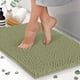 thumbnail image 1 of Alfombrillas de baño de chenilla, absorbentes y de felpa, de secado rápido, suaves y lavables a máquina, antideslizantes, gruesas, para ducha y baño, 56 x 35 cm, 1 of 1