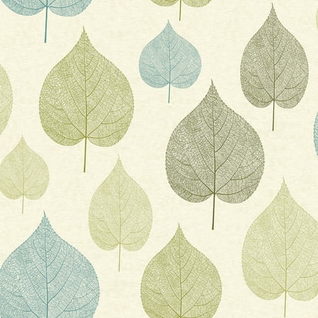 Crown Quest Green Leaf Wallpaper