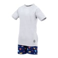thumbnail image 3 of PIJAMA PARA NIÑO FUROR PLAYERA MANGA CORTA Y SHORTS CON VIVOS DE TIBURONES TALLA MEDIANA, 3 of 3