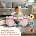 thumbnail image 3 of Blublu Park Baby Inflatable Sit Me Up Floor Seat, 3-36 Months with Cover & Detachable Sensory Tray, Unicorn, 3 of 7