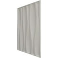thumbnail image 4 of Ekena Millwork 19 5/8"W x 19 5/8"H Fairfax EnduraWall Decorative 3D Wall Panel, Textured Metallic Silver (Covers 2.67 Sq. Ft.), 4 of 5