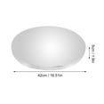 thumbnail image 2 of HAMPPLIES Lightweight Plastic Convex Corner Mirror for Parking and Security Monitoring, 2 of 8