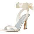 thumbnail image 1 of Sandalia de tacón Nine West Kelsie7 color marfil para mujer, talla 6, 1 of 1