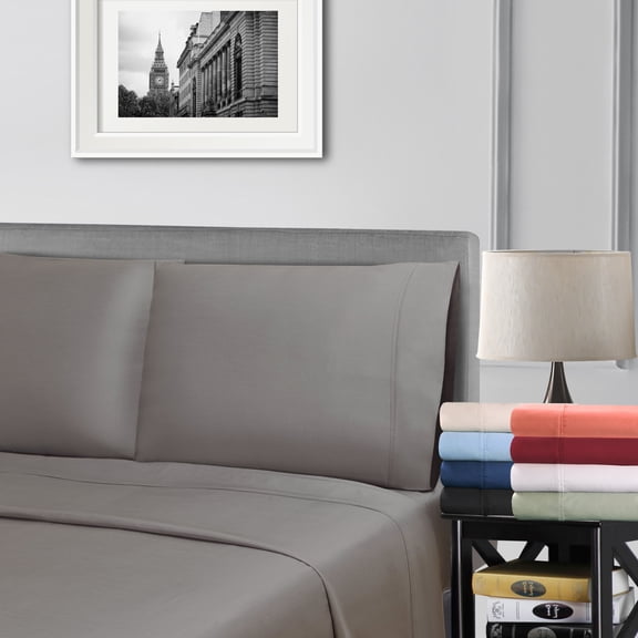 Superior 800 Thread Count 100% Egyptian Cotton Sheets Pink / Cal King