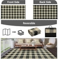 thumbnail image 5 of Twister.CK Waterproof Outdoor Rug for Patio 8' x 10', Reversible Plastic Straw Camping Rug Carpet, RV Mat, for Deck, Backyard, Balcony, Porch, Beach, Black & Coffee, 5 of 9