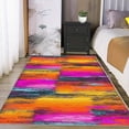 thumbnail image 2 of 6'x9' patio carpet outdoor big carpet for living room colorful area rug office area rug pure cozy area rug, 2 of 10