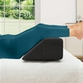 thumbnail image 1 of Giantex Twin Bed Wedge Pillow with Tablet Pillow Stand Side Pockets Support for Back Grey, 1 of 10