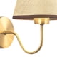 thumbnail image 5 of Aplique de pared moderno de 2 piezas con pantalla E27 para comedor o interior negro y beige, 5 of 9